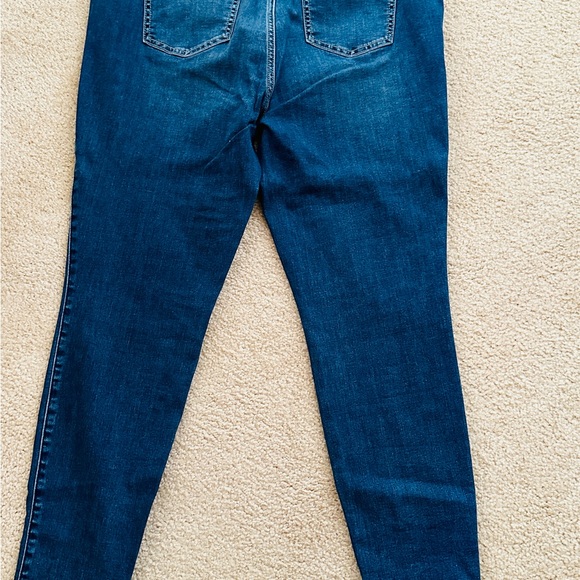 Medium Blue Skinny Leg Jeans - Picture 5 of 6